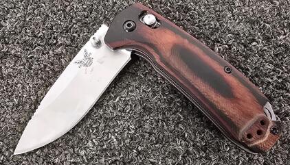 Black/Brown Micarta Pocket Knife