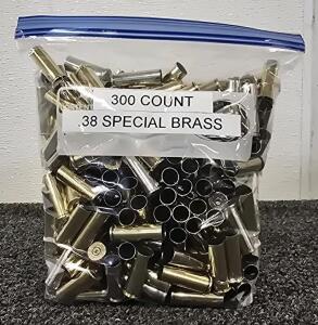 (300) Count .38 Special Brass