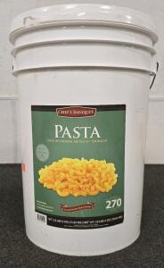 Chefs Banquet Pasta, 25lb Survival Bucket Sealed