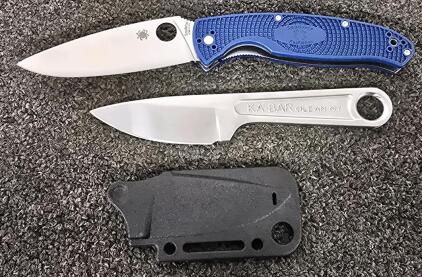 Blue Spyder Co Knife And Ka-Bar Wrench Knife