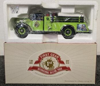 First Gear International KB-8 Firetruck Die-Cast Model- 1:34 Scale