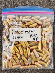 Bag Of Mixed 40 S&W 155 HP Ammo