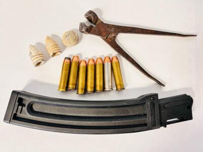 (7) Rnds Of Federal 357 Magnum, ProMag Magazine, and Small Caliber Bullet Mold With (3) Lead Bullets