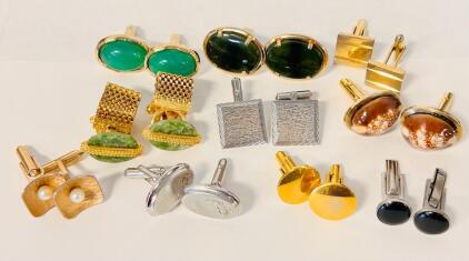 Collection Of Various Cufflinks