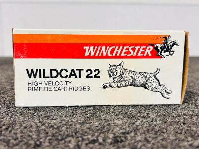 (500) Rnds Winchester Wildcat 22 High Velocity .22 Long Rifle