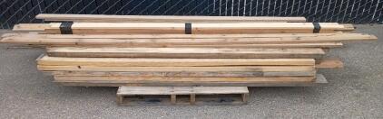 [60] Piece of Various Sizes of 2x4's, 2x6's, 1x4's, 1x2 Lumber