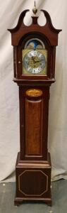 Mahogany Grand Daughter Moon Dial Clock 66"x7"x12"