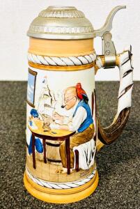 Norman Rockwell Museum Collector's Limited Edition Stein Titled "For A Good Boy" No. 7.309
