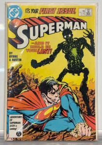 Superman #1 (Vol. 2), Published By DC Comics In January 1987