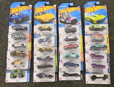 (24) Collectible Hot Wheels Cars- Assorted Series