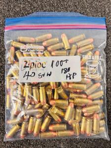 Bag Of (100+ Rnds) 40 S&W 180 HP Ammo