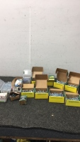 (8) Boxes Of Bolts And Screws And Other Various Fasteners