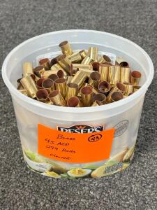 (299) Count 45 ACP Cleaned Brass Casings