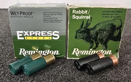 (2) Boxes of Remington 12 Gauge Shotgun Shells