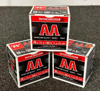 (75) Rnds of Winchester 28 Ga. Super Sport Target Load ShotShells