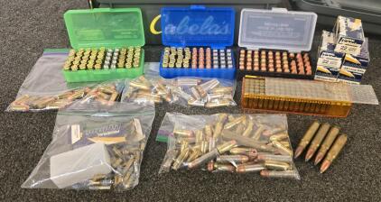 Plastic Ammo Can W/ Large Assortment Of Mixed Ammunition