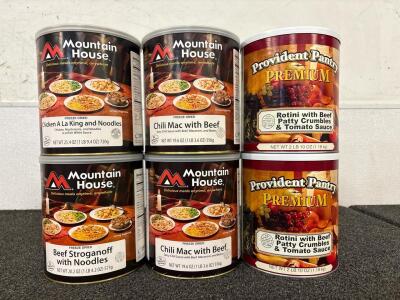 Survival Food - 6 Assorted - #10 Cans