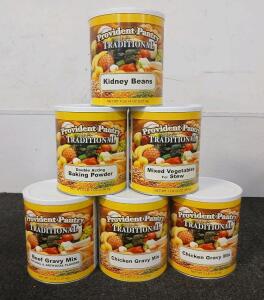 Survival Foods - Assorted - 6 Units - #10 Cans