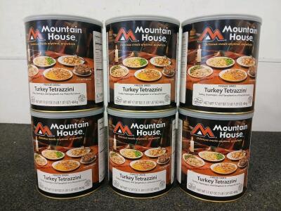Survival Foods - Assorted - 6 Units - #10 Cans