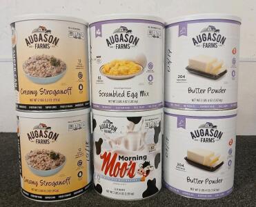 Survival Foods - Assorted - 6 Units - #10 Cans