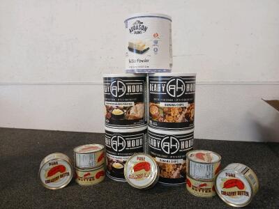 Survival Foods - Assorted - 12 Units - #10 Cans