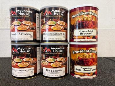 Survival Food - 6 Units Assorted - #10 Can