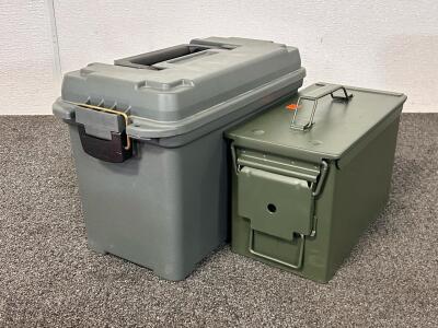 (2) Ammo Boxes
