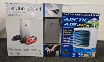 Winplus Car Jump Start & Portable Power Bank *New*, Artic Air Chill Zone Air Cooler