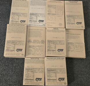 (15) MRE Meals By Ameriqual Foods