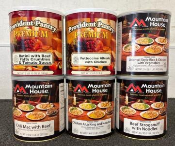 Survival Food - Assorted Dinners In #10 Sealed Can