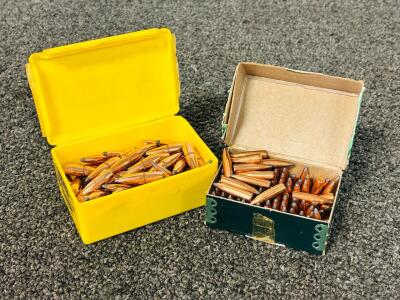 Partial Boxes Of Sierra 6mm and Speer 303 Cal. Bullets