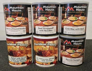 Survival Food- Assorted Dinners In #10 Sealed Cans