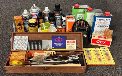 Gun Cleaning Components Including: Kits, Solvents, Primers, Cleaners and Protectants, Smokeless Powders, Patches and Much More