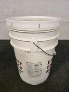 44 lbs Food Storage Bucket Of Small White Beans