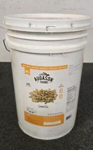 40 lbs Food Storage Bucket Of Lentils