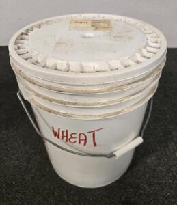 Bucket Of Wheat Food Storage