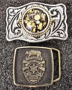 (2) Classic Style Belt Buckles