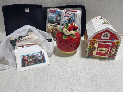 Assorted dvd Christmas cards and more