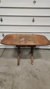 Vintage Kitchen Table 56 3/8"x 38"x30"