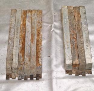 Lot Of (10) Carbide Tipped Tooling Bits