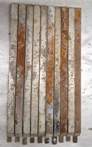 Lot Of (10) Carbide Tipped Tooling Bits