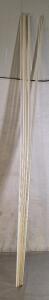 (16) 95"L x 5/8" Clear, Self Adhesive Corner Guards