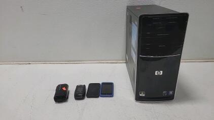 (1) HP Pavilion P6000 Series Desktop Computer (2) ipod