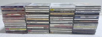 Diverse CD Collection, Various Artists, Classical, Jazz, Pop, 50 CDs