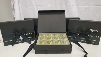 (6) Sets Of Floating Gel Candles