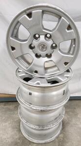 (4) Toyota Tacoma Alloy Wheel Rims, 16x7, 6x5.5 Bolt Pattern