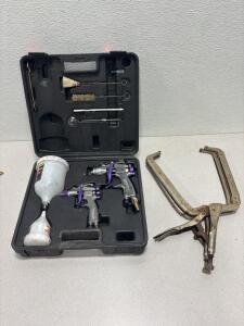 Unbranded Paint gun - C clamps