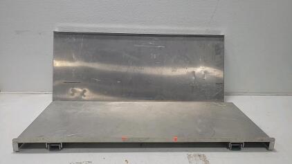 (2)45"x18" Metal Shelves