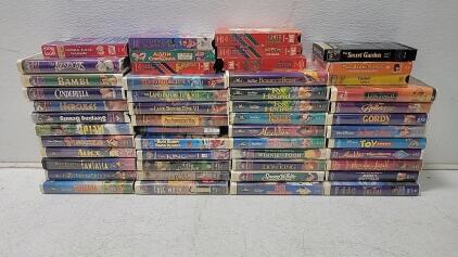 (40+) Vhs Tapes