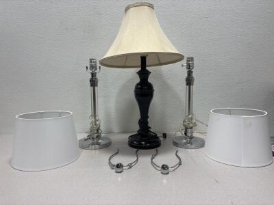 (3) lamps